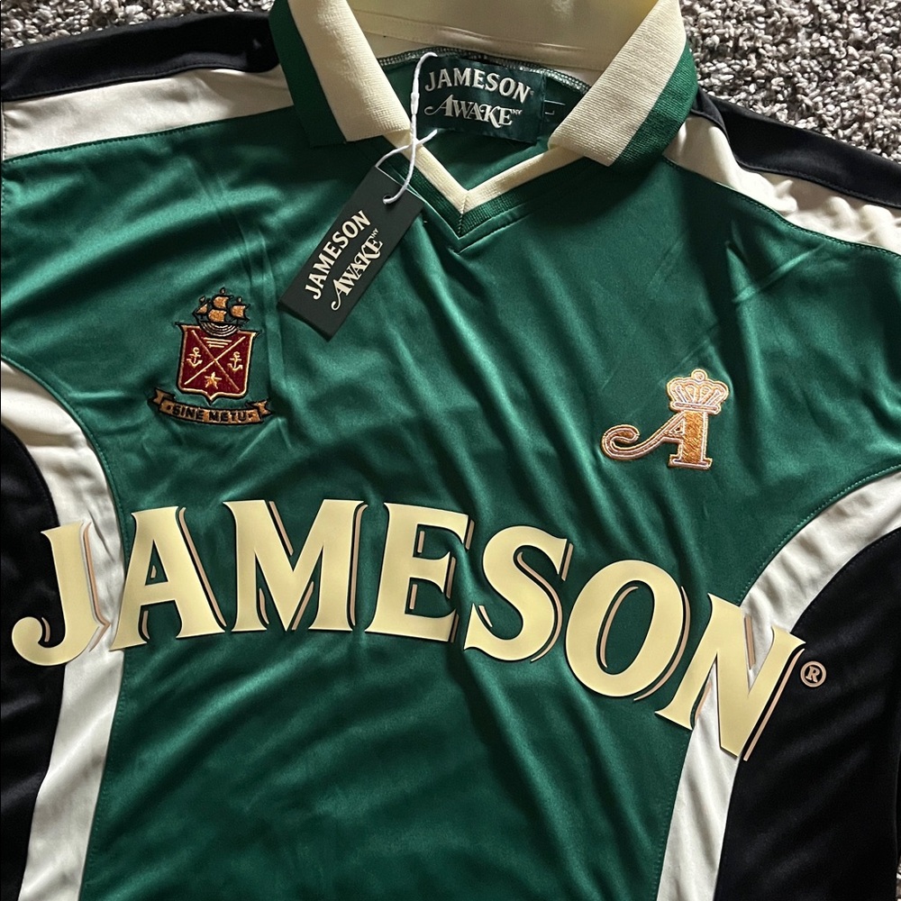 NWT Awake NY x Jameson Soccer Shirt - Picture 2 of 3